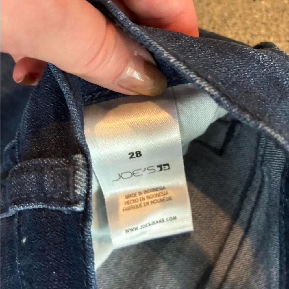 Joe's Jeans Dark Blue Ankle & Cropped Women's Jeans - Picture 7 of 7